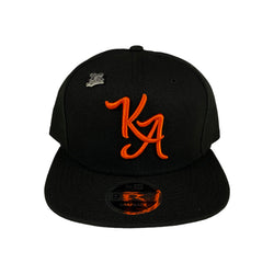 Krispy Addicts - KA Logo X New Era Snapback Black (orange)