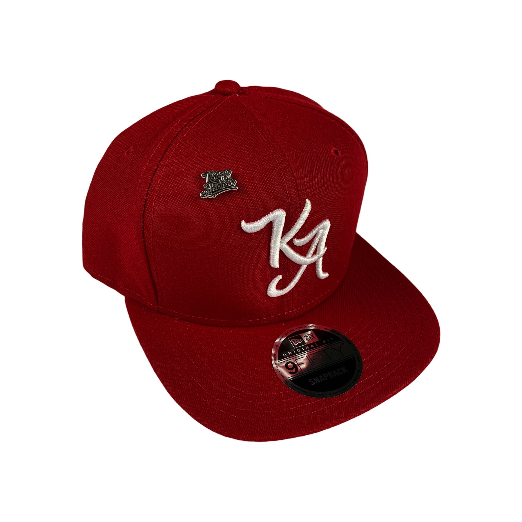 Krispy Addicts - KA Logo X New Era Snapback Red (white)
