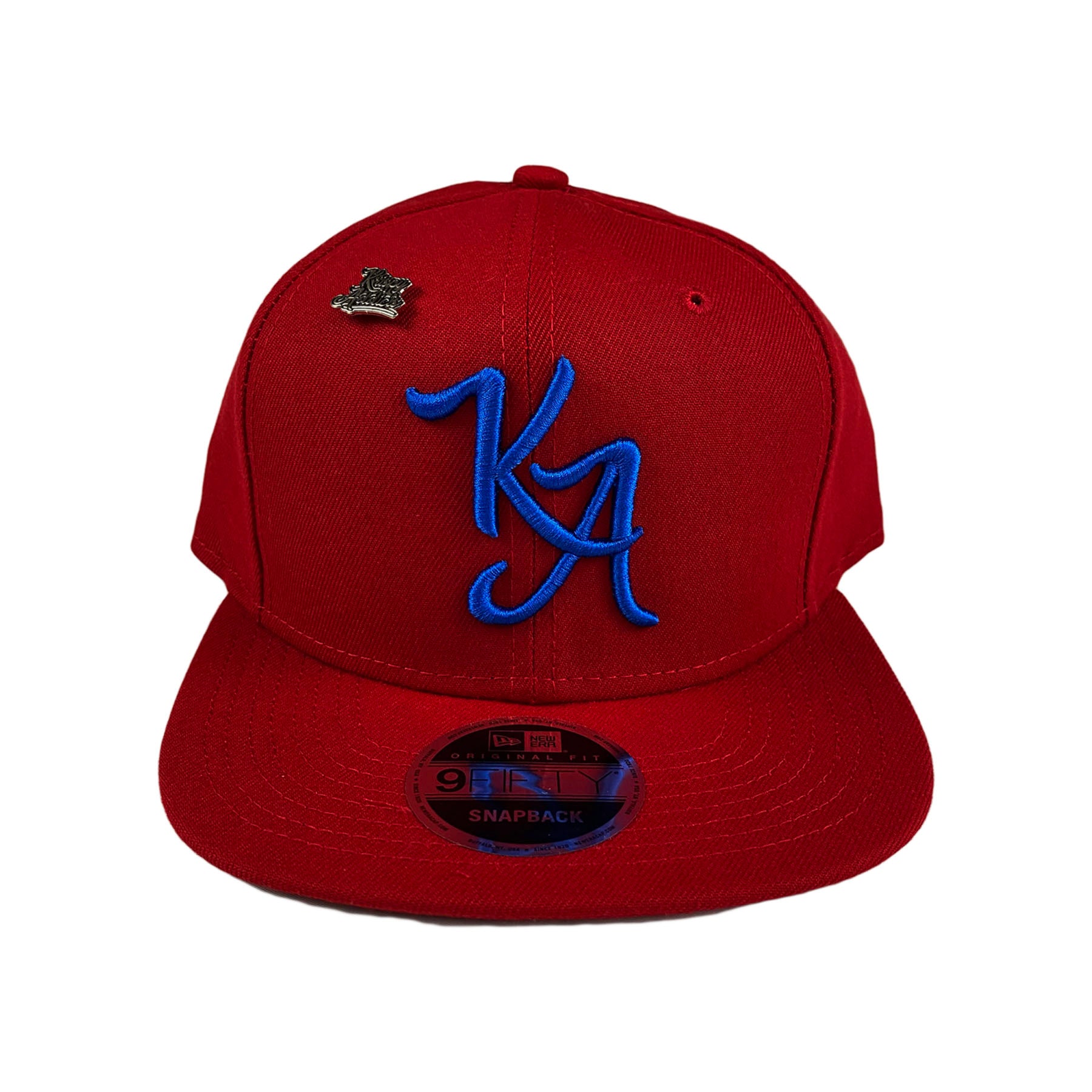 Krispy Addicts - KA Logo x New Era Snapback Red (royal blue)