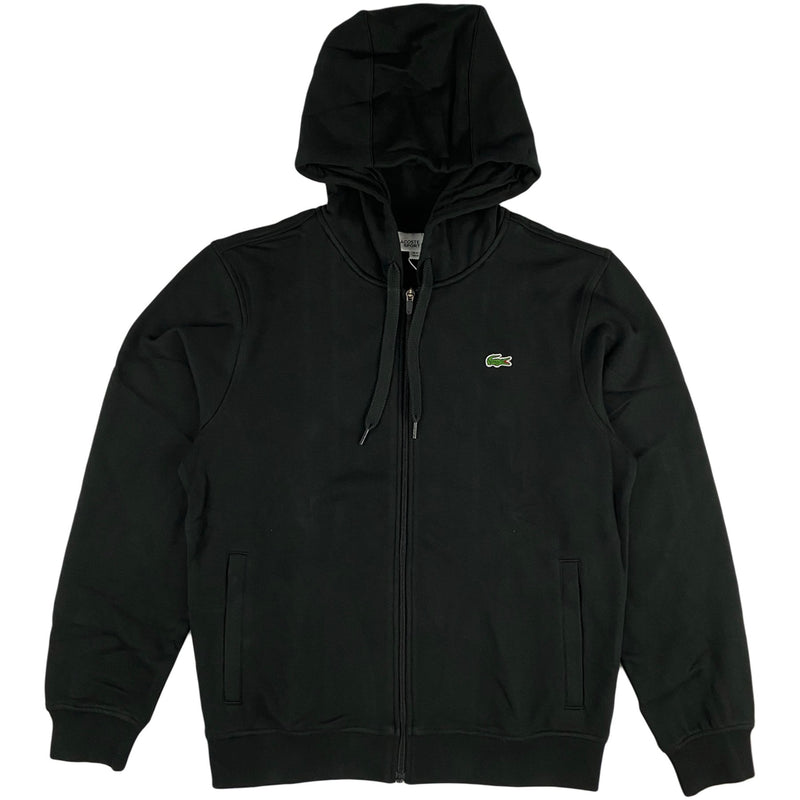 Lacoste - Full Zip Hooded Sweatshirt (black)