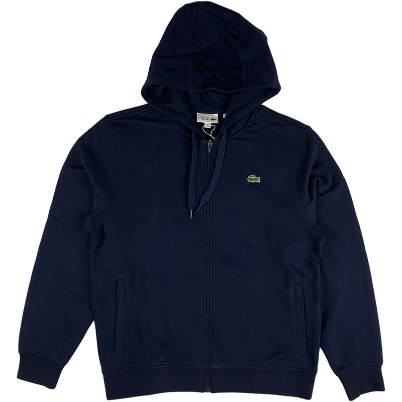 Lacoste - Full Zip Hooded Sweatshirt (navy)