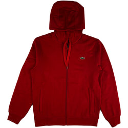 Lacoste - Full Zip Hooded Sweatshirt (red)