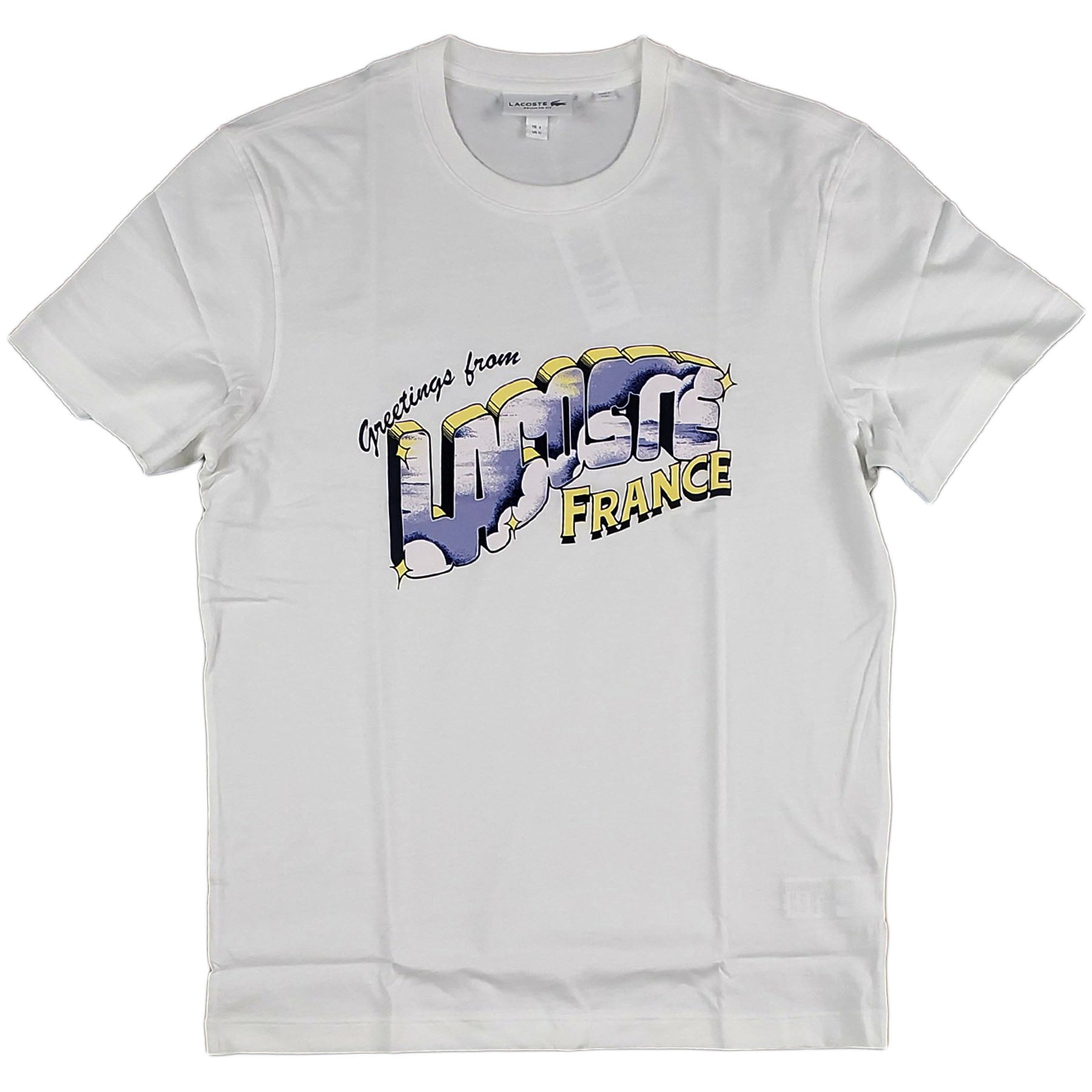 Lacoste - Graphic Print Tee (White)
