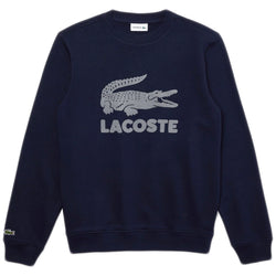Lacoste - Printed Logo Fleece Crew Neck Sweatshirt [SH2167] (navy)