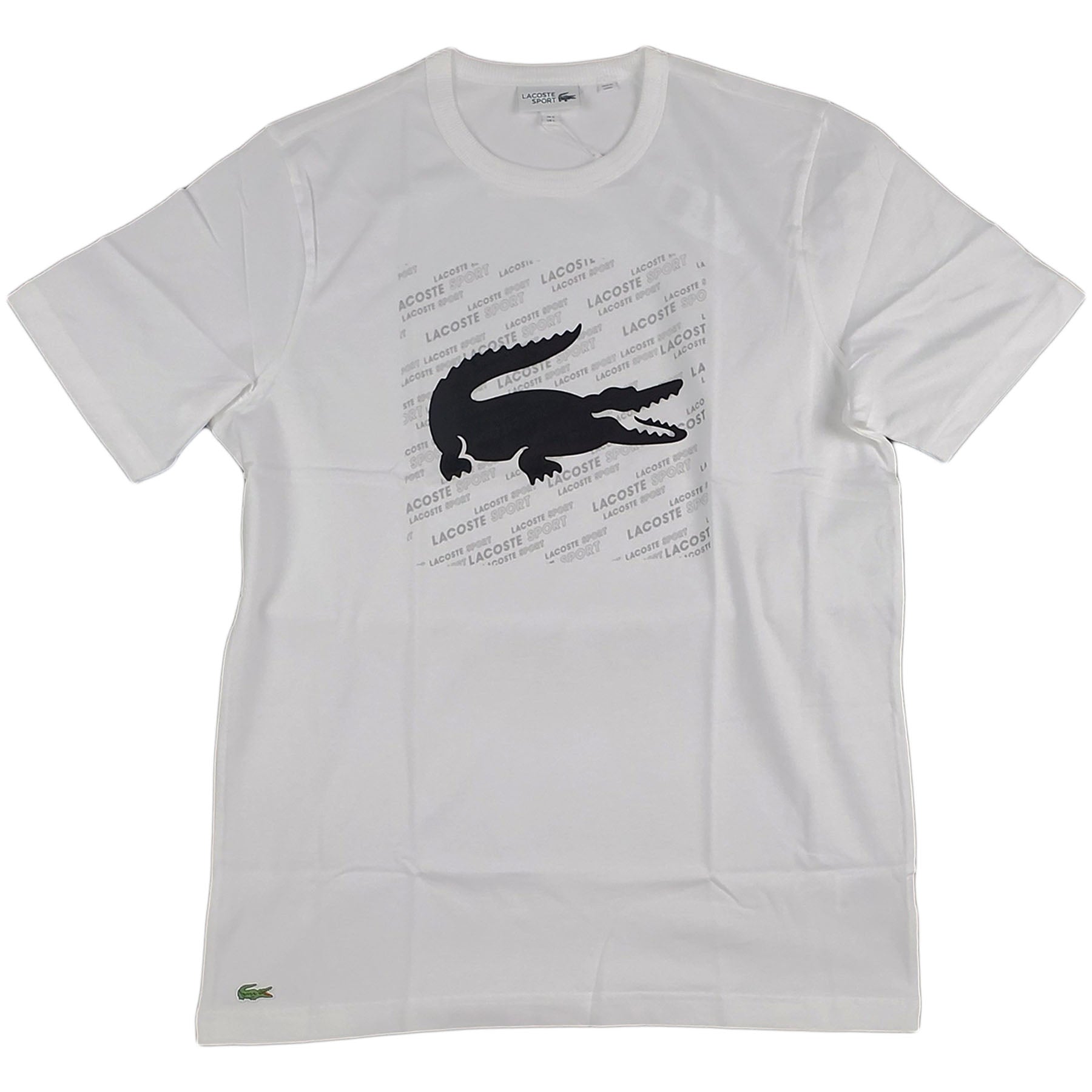 Lacoste - Reflective Logo Tee (white)