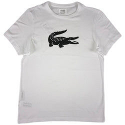 Lacoste - SS Jersey Tech w/Gator Graphic Logo (black/white)