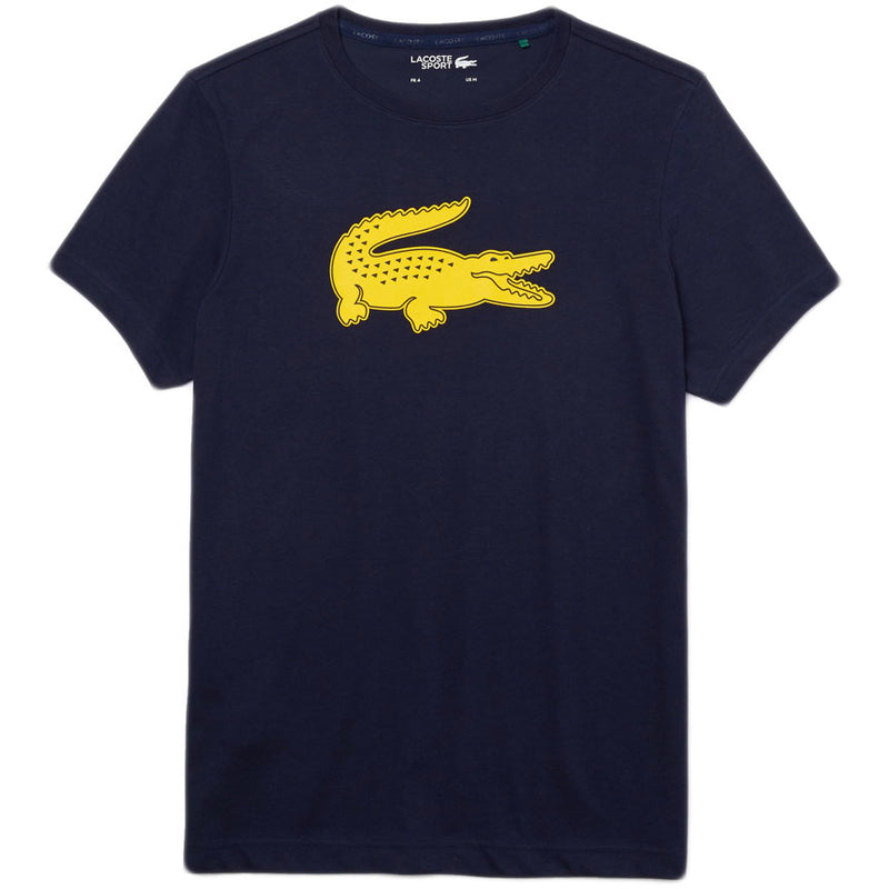 Lacoste - Sport 3D Print Crocodile Breathable Jersey T-shirt (navy blue/wasp)