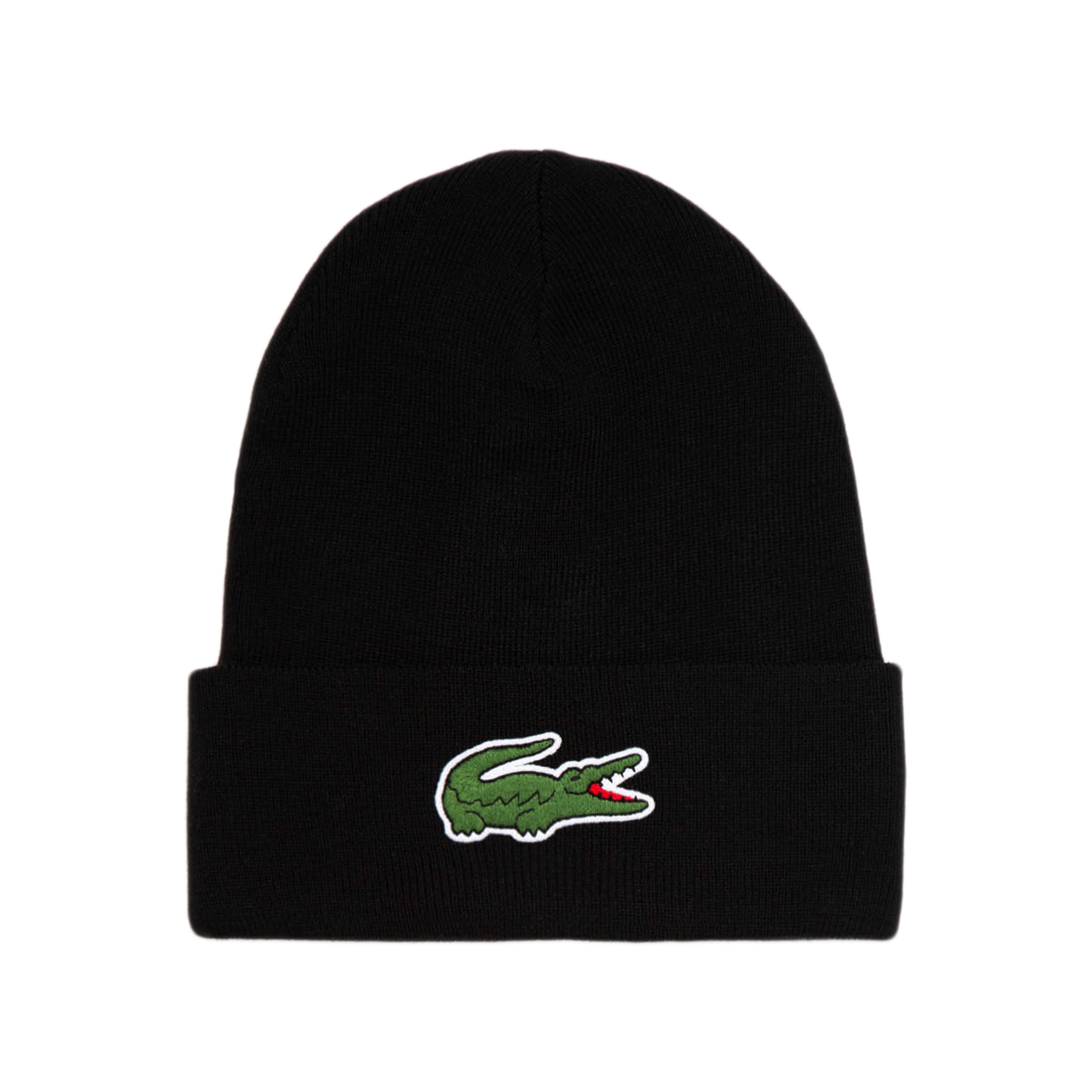 Lacoste - Wool Blend Knit Cap (black)