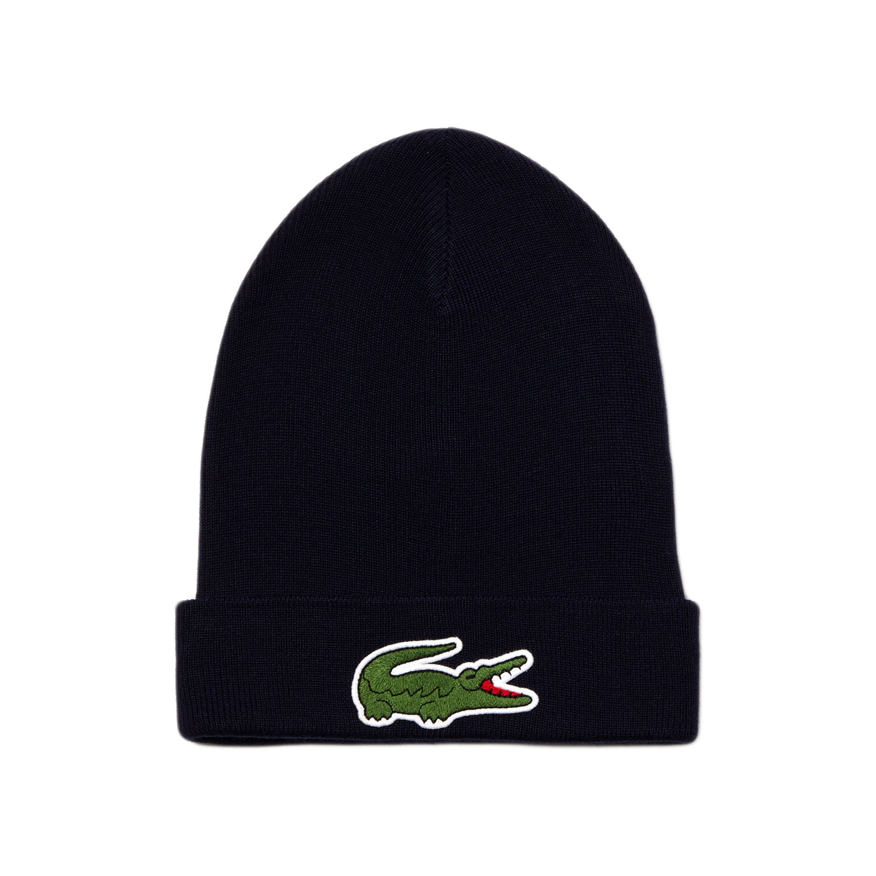 Lacoste - Wool Blend Knit Cap (navy)