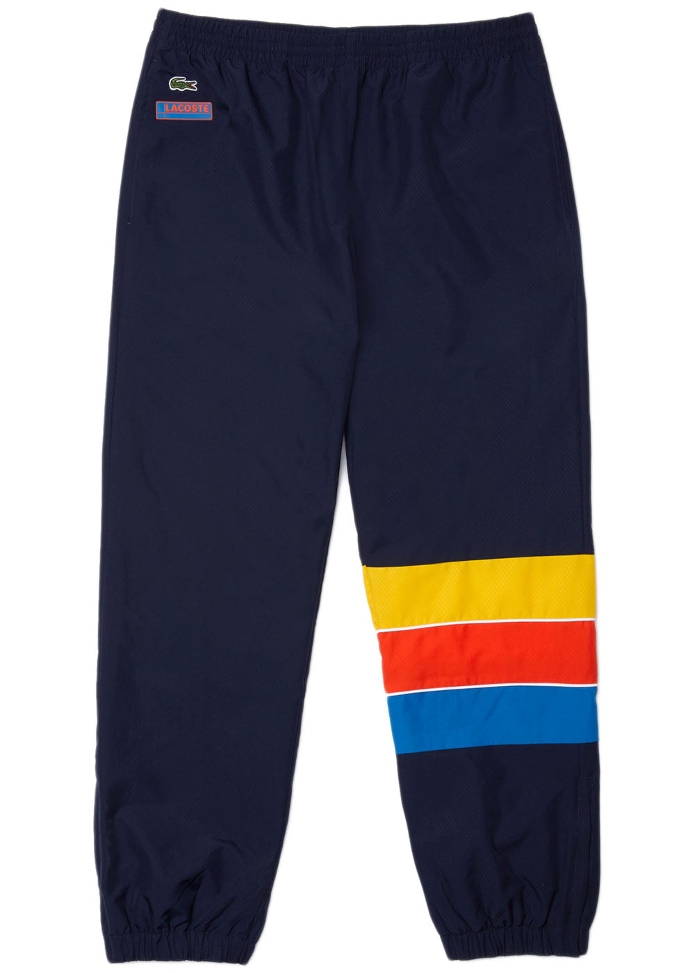 Lacoste - XH2448-51 Sport Striped Colorblock Tracksuit Pants (navy blue/blue/red/yellow)