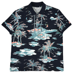 Lacoste SS All Over Printed Polo (marine blue/multicolor)