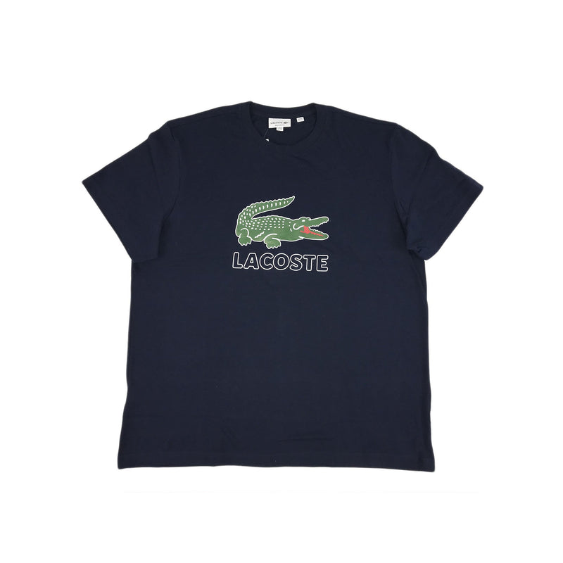Lacoste - SS Graphic Jersey Croc Regular Fit T-shirt (green/navy)
