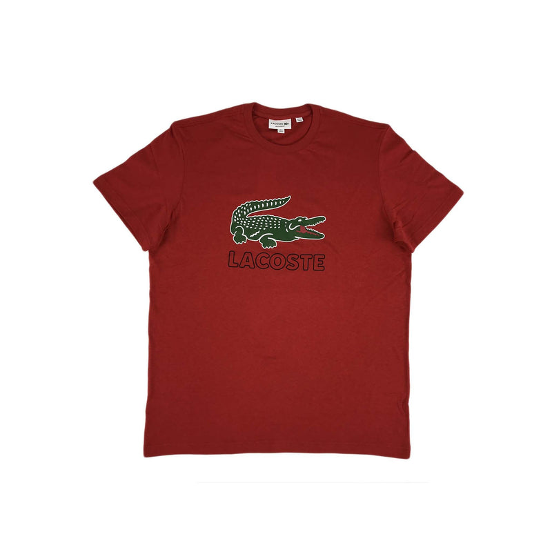 Lacoste SS Graphic Croc T-shirt (red)
