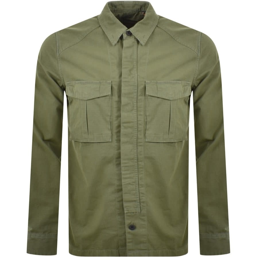 SUPERDRY - VINTAGE MILITARY SHIRT - OLIVE