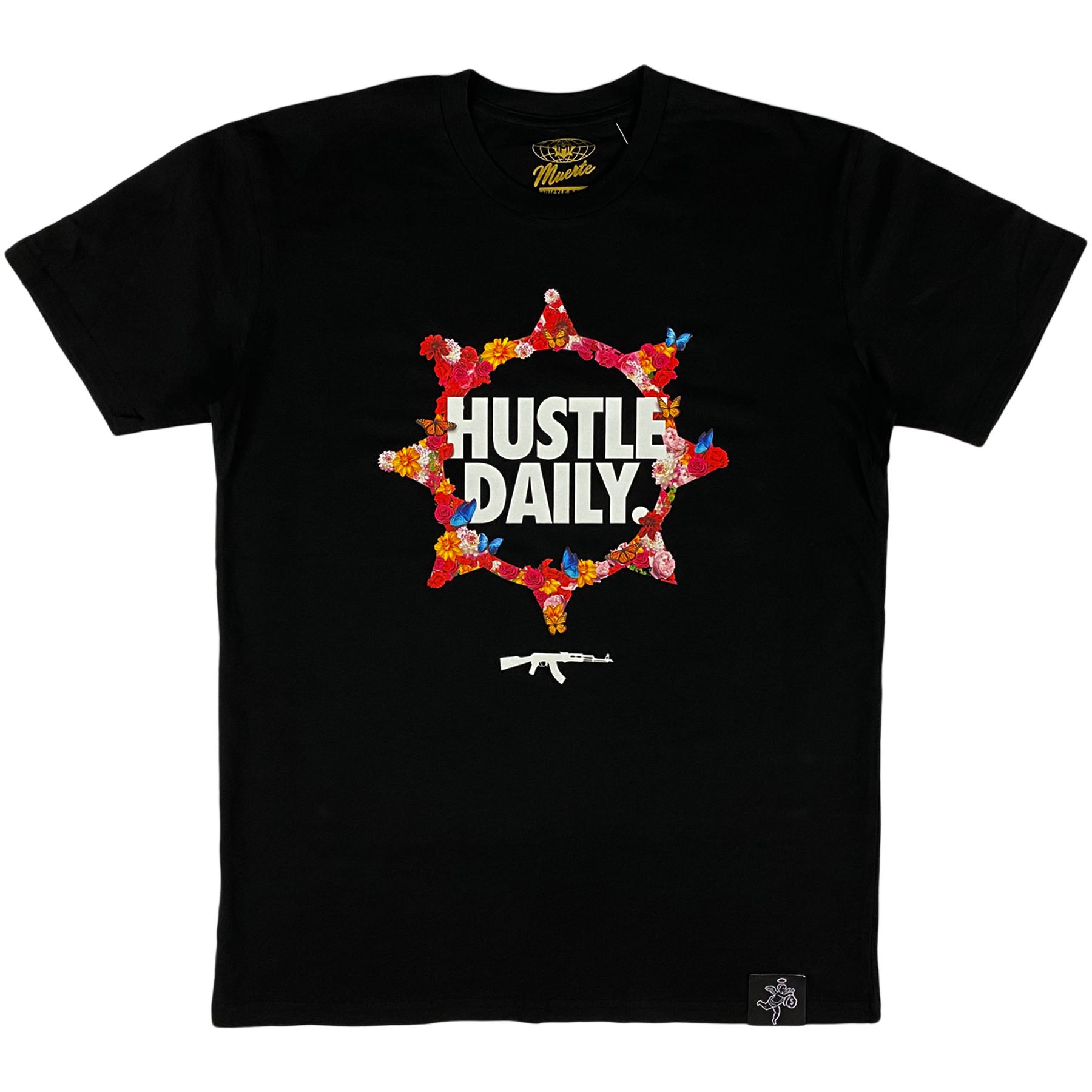 Hastamuerte - DP - Hustle Rose Circle (black)