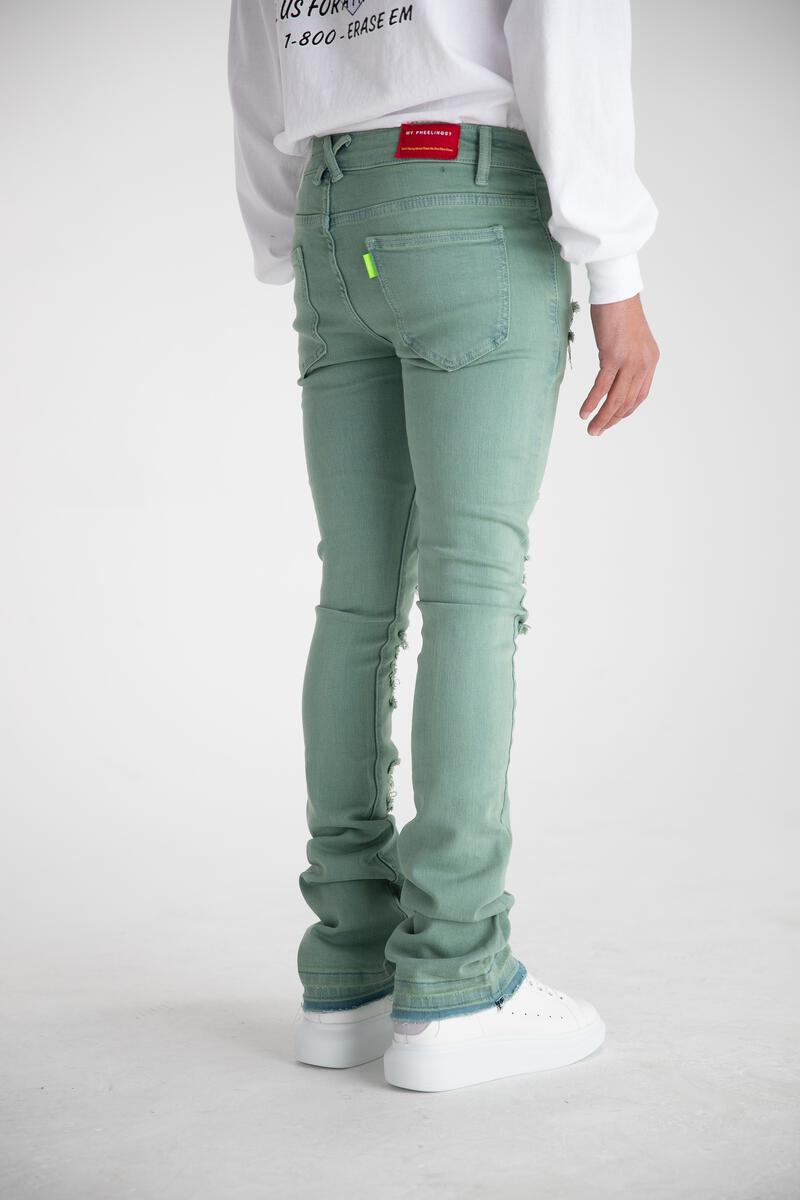 PHEELINGS - "NOW OR NEVER" FLARE STACK DENIM