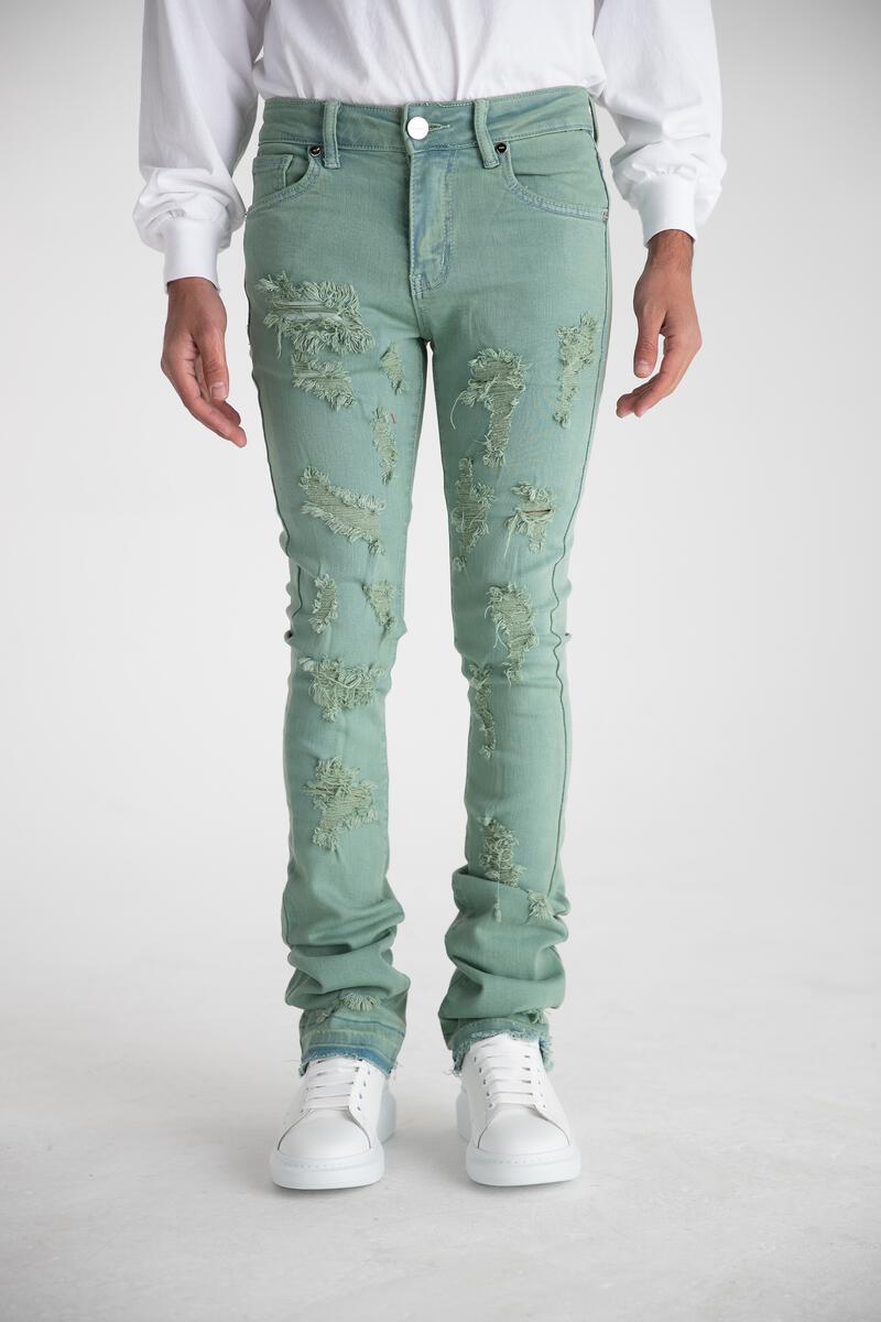 PHEELINGS - "NOW OR NEVER" FLARE STACK DENIM