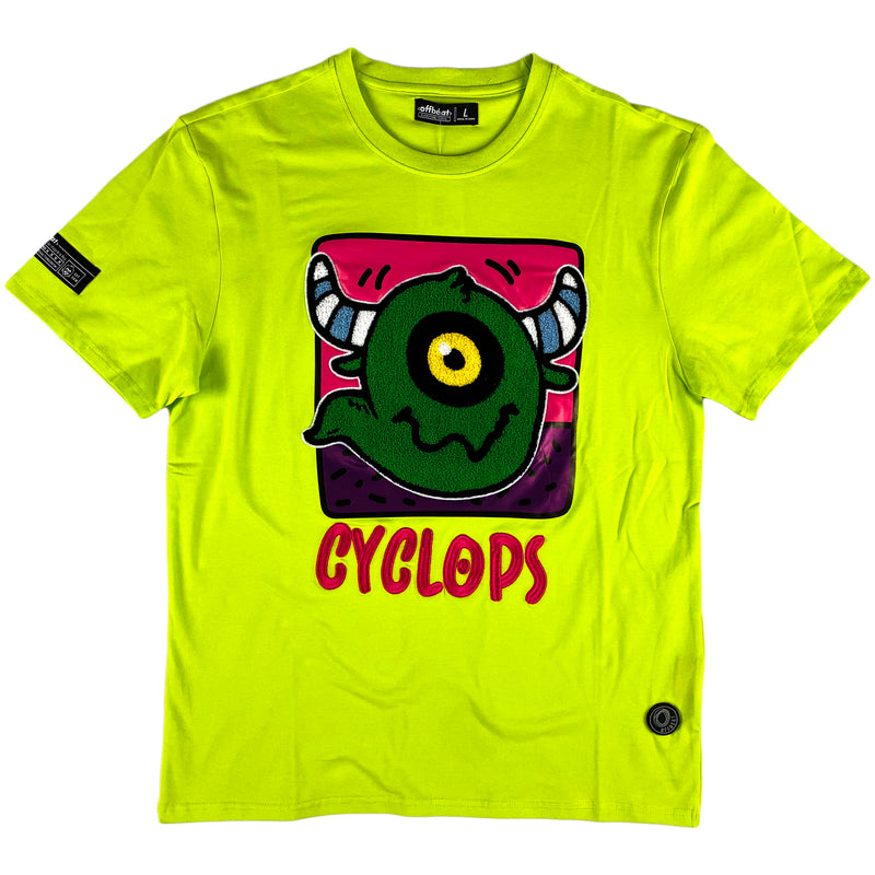 Offbeat - Cyclops S/S T-shirts (lime green)