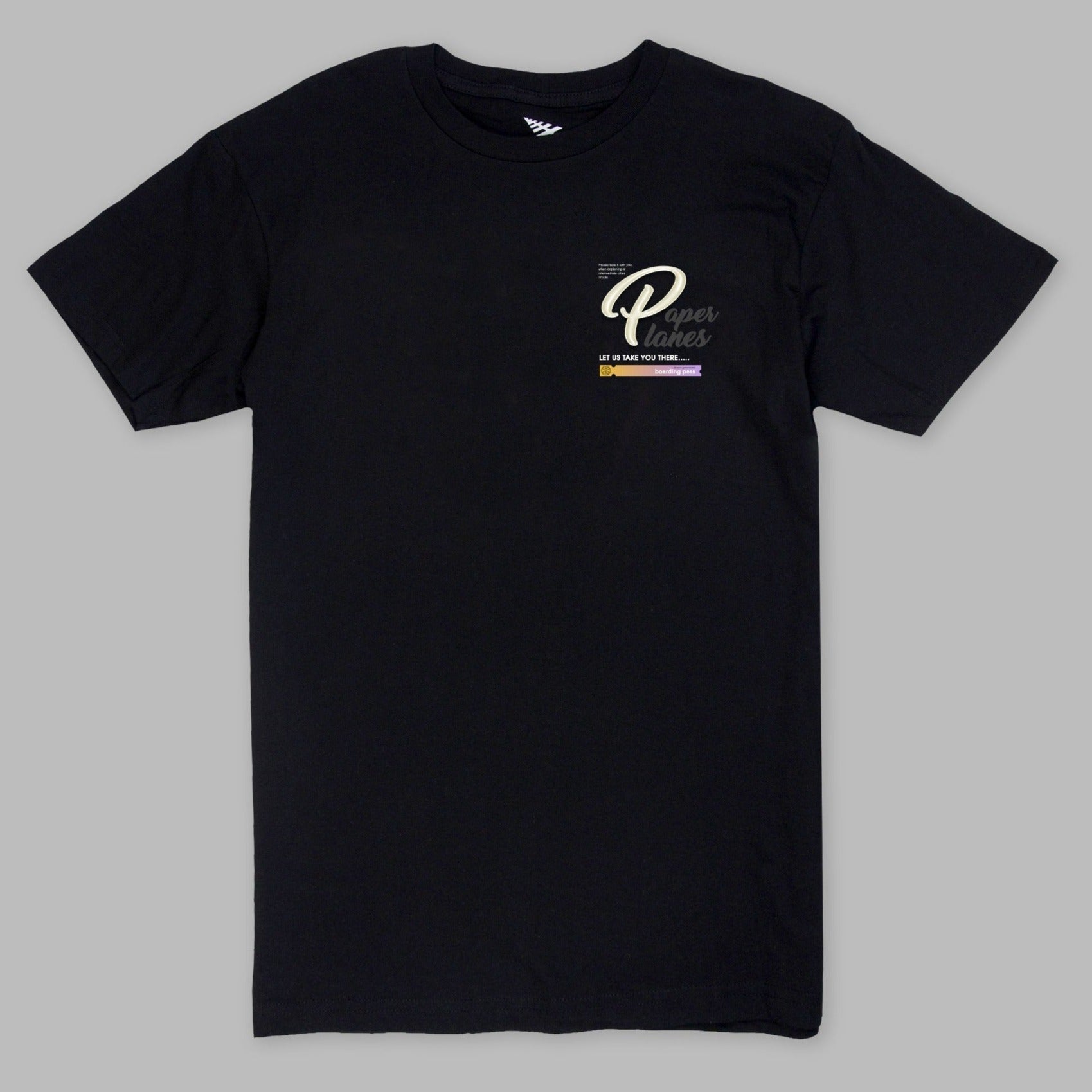 PAPER PLANES - MIND ELEVATION TEE (BLACK)