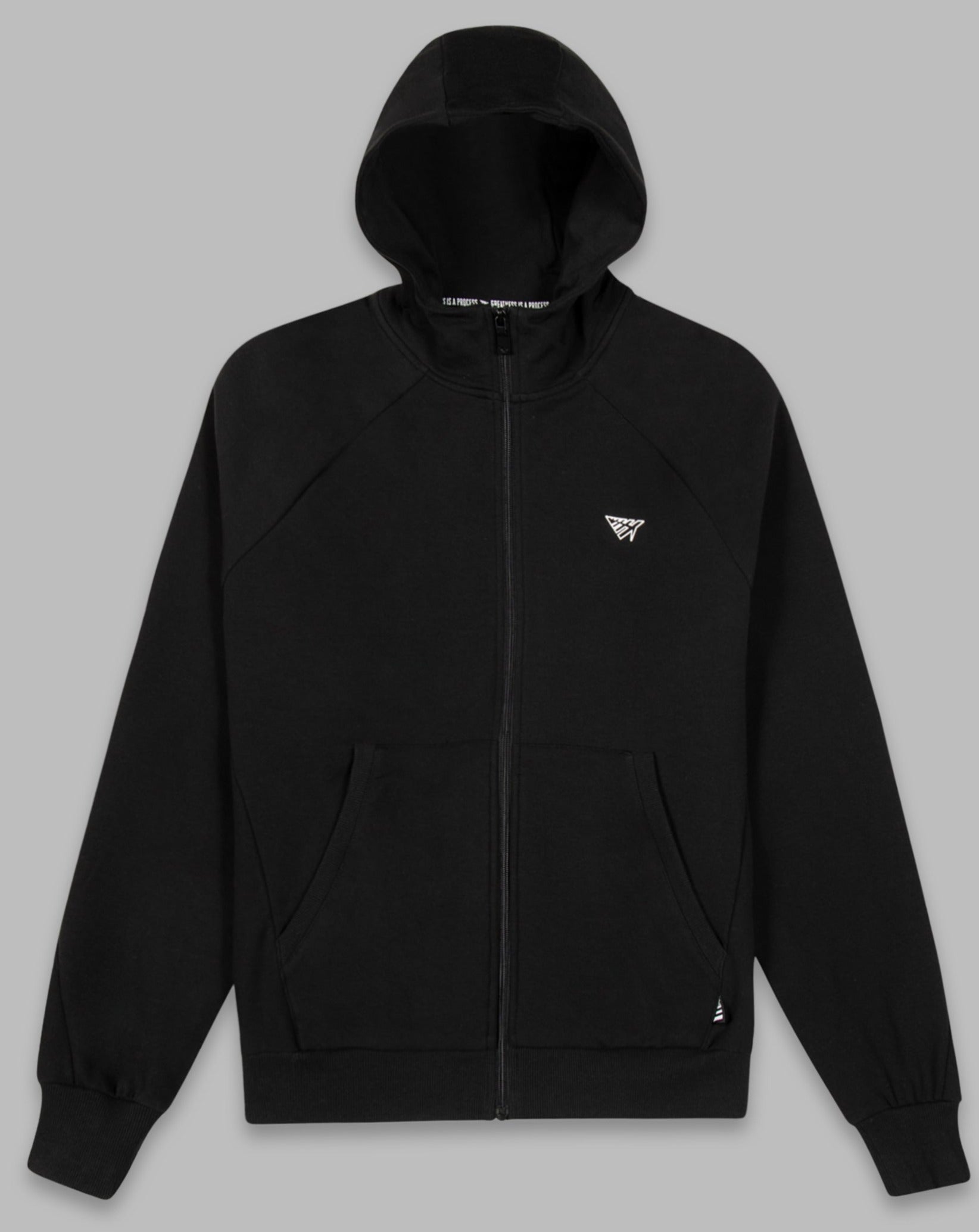 PAPER PLANES - VOLUME 2 FLEECE ZIP HOODIE (BLACK)