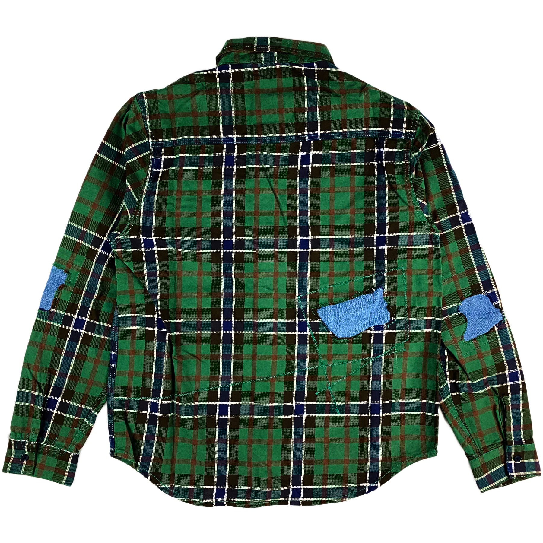 PRPS - Wilton Button Down (green plaid)