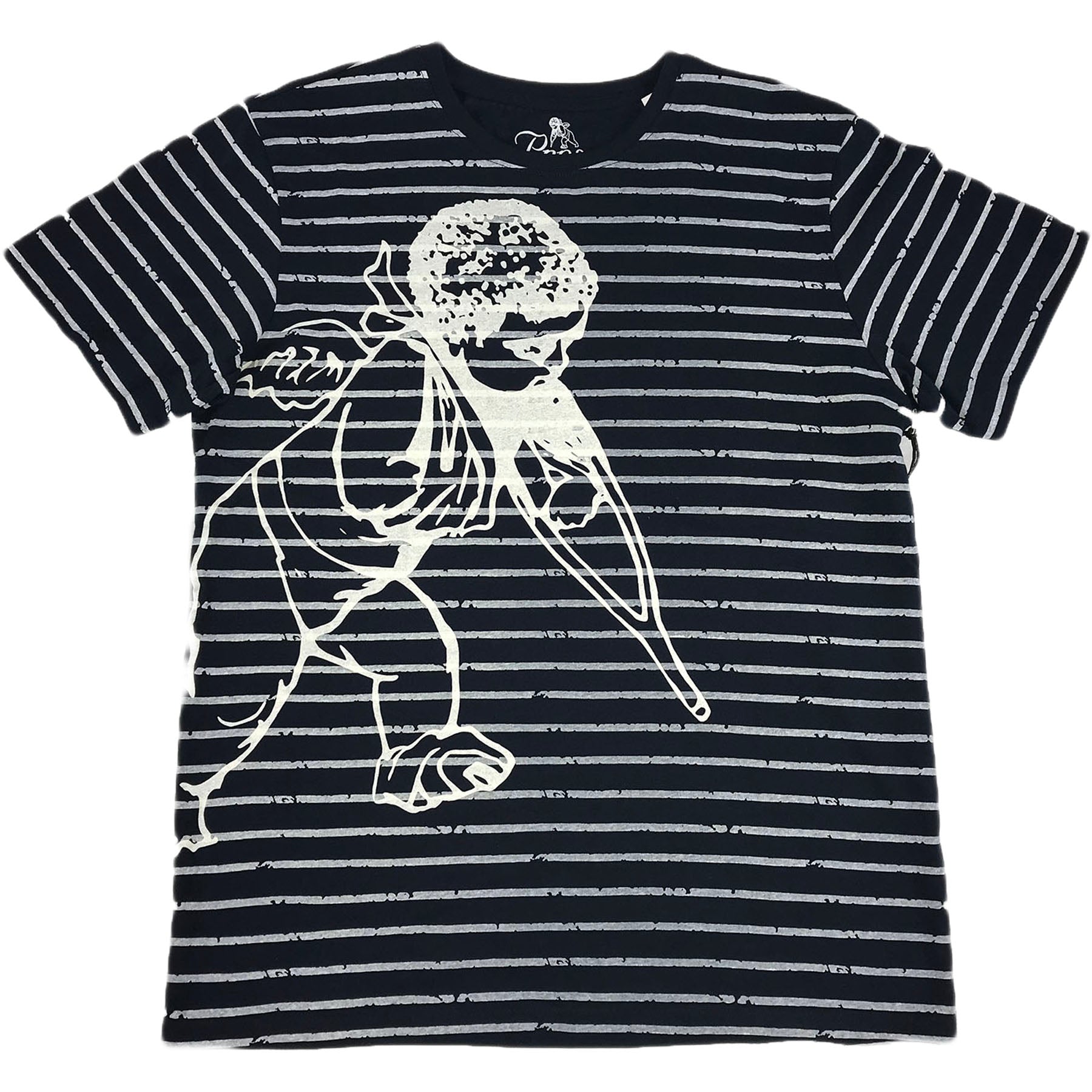 PRPS - Big Cherub Striped SS T-Shirt (navy)