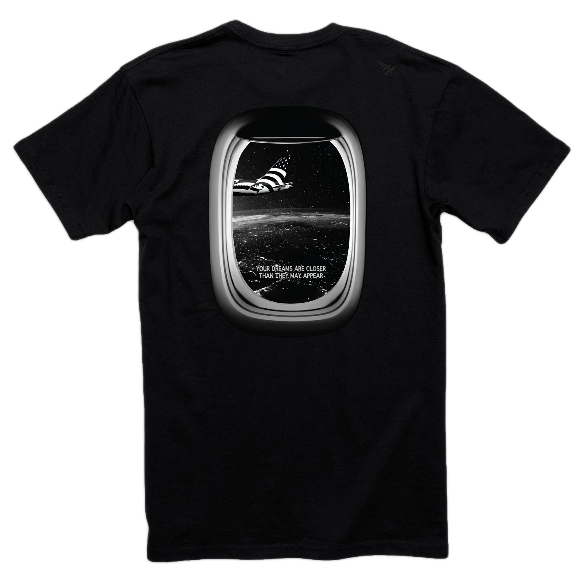 Paper Planes - Window Seat Tee (black)