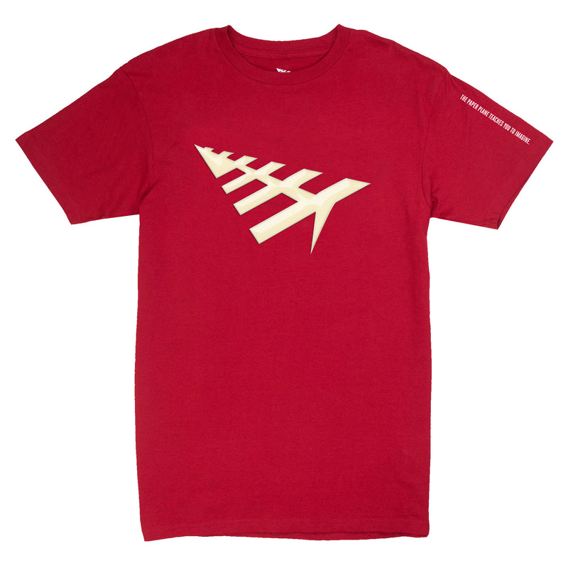Paper Planes - All Points Tee (crimson)