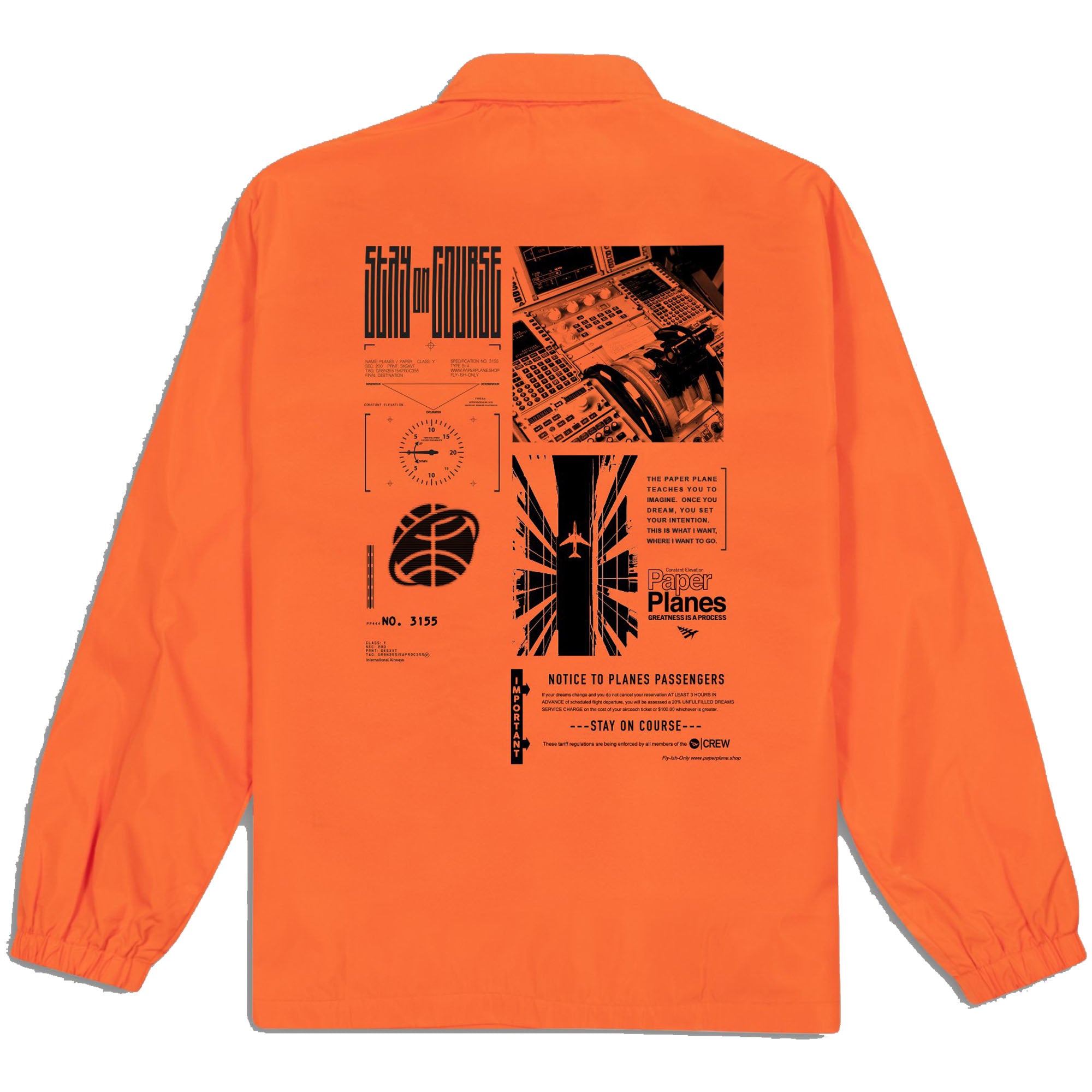 Paper Planes - Destination Coach Jacket (sunset)