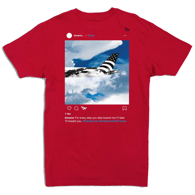 Paper Planes - Dreams Tee (red)