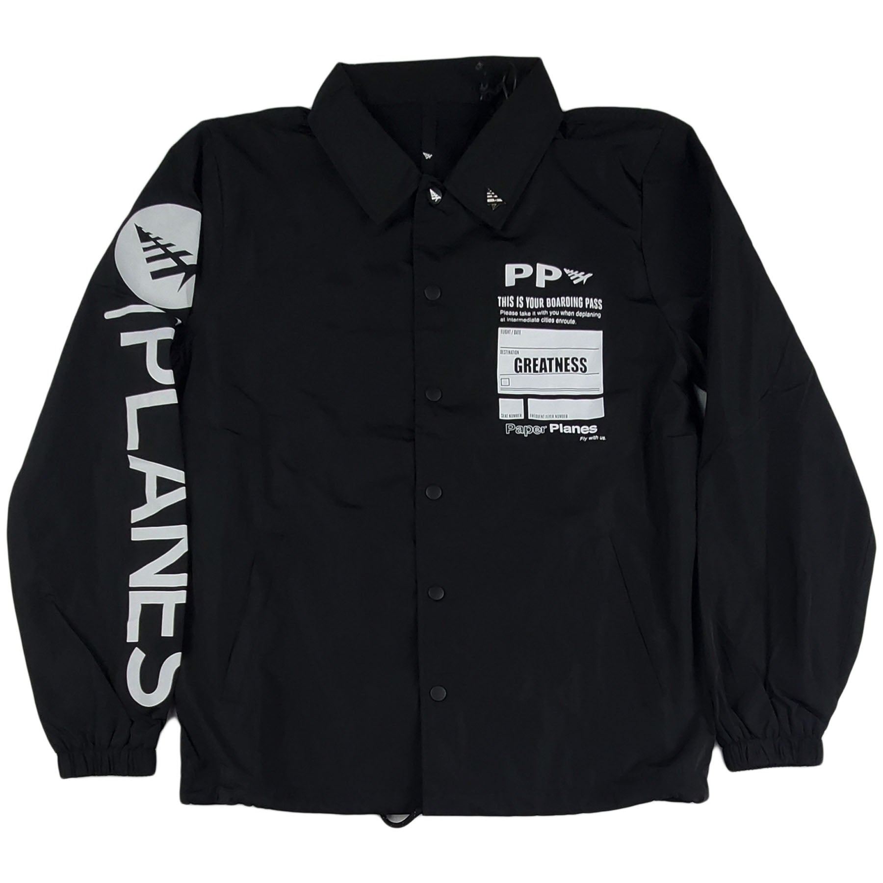 Paper Planes - F.W.U. Coach Jacket (black)