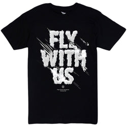 Paper Planes - Fly With Us Tee (black)