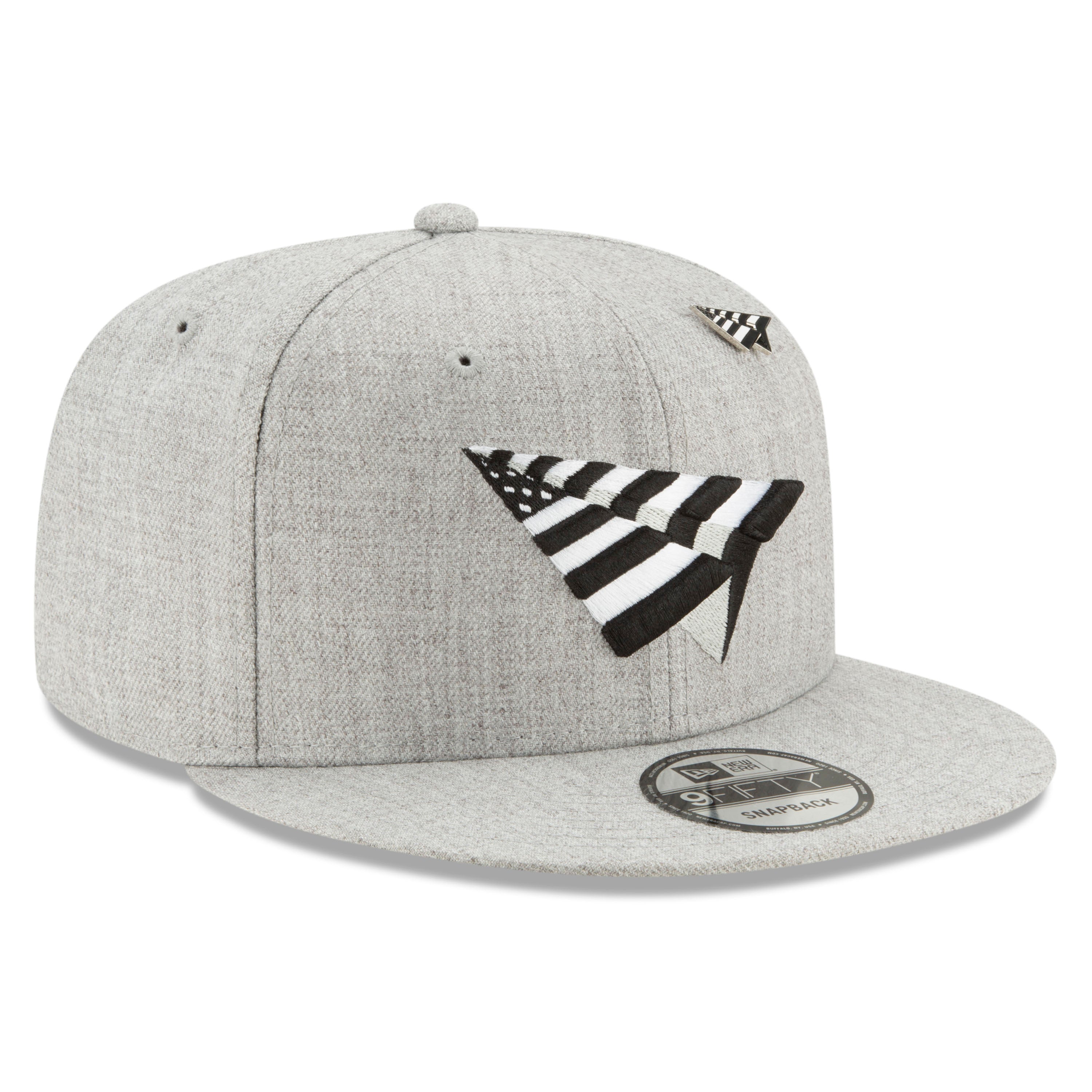 Paper Planes - Grey Boy Crown Old School Snapback