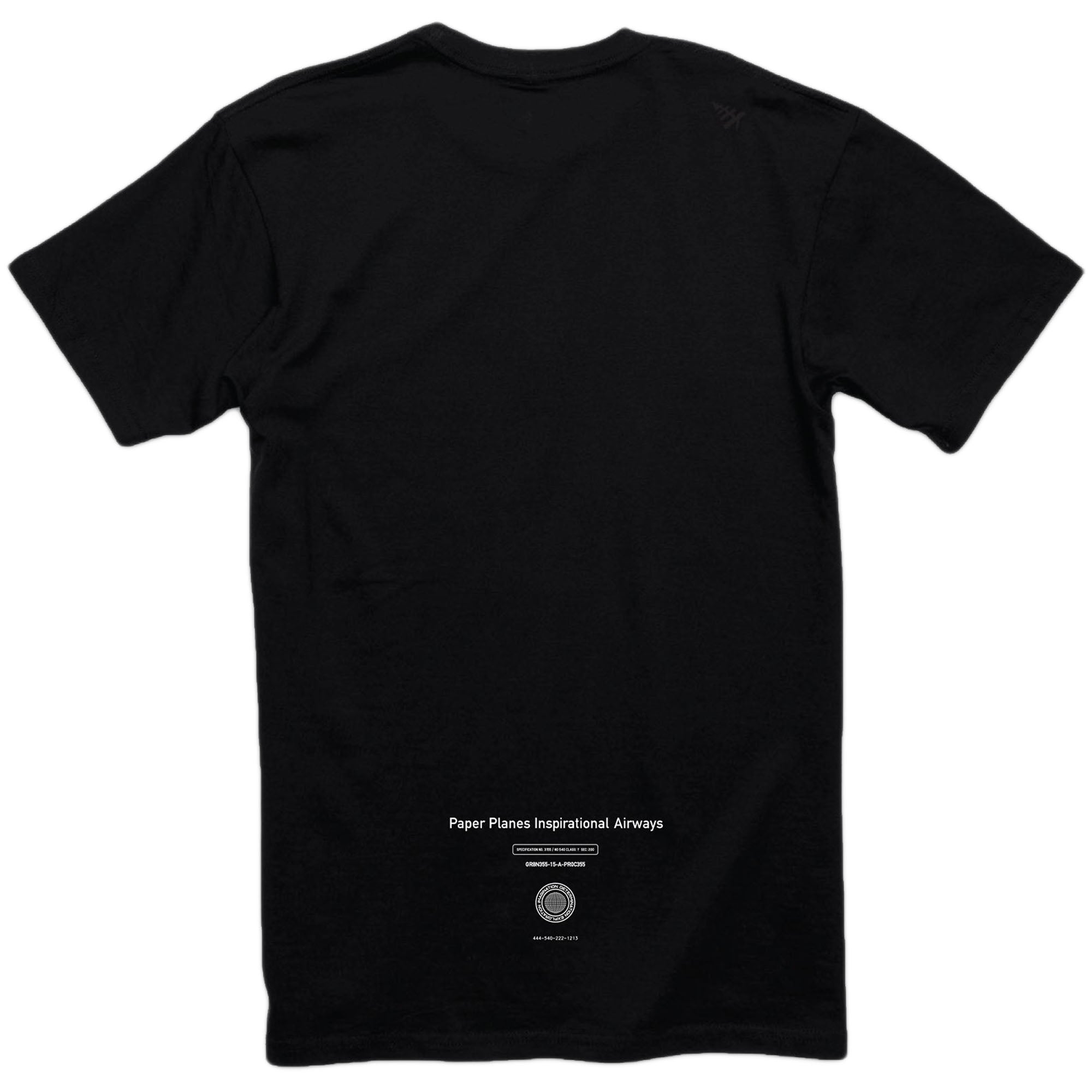Paper Planes - Inspirational Airways Oversized Tee (black)