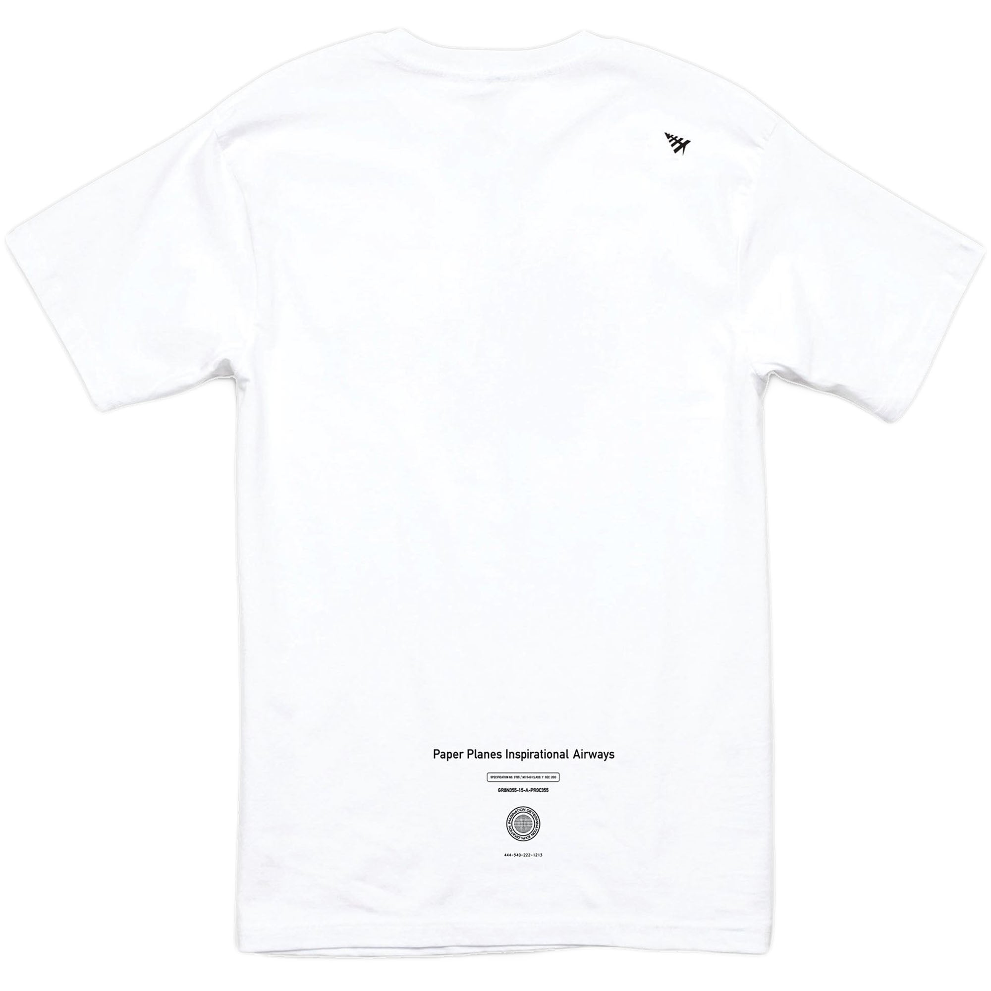 Paper Planes - Inspirational Airways Oversized Tee (white)