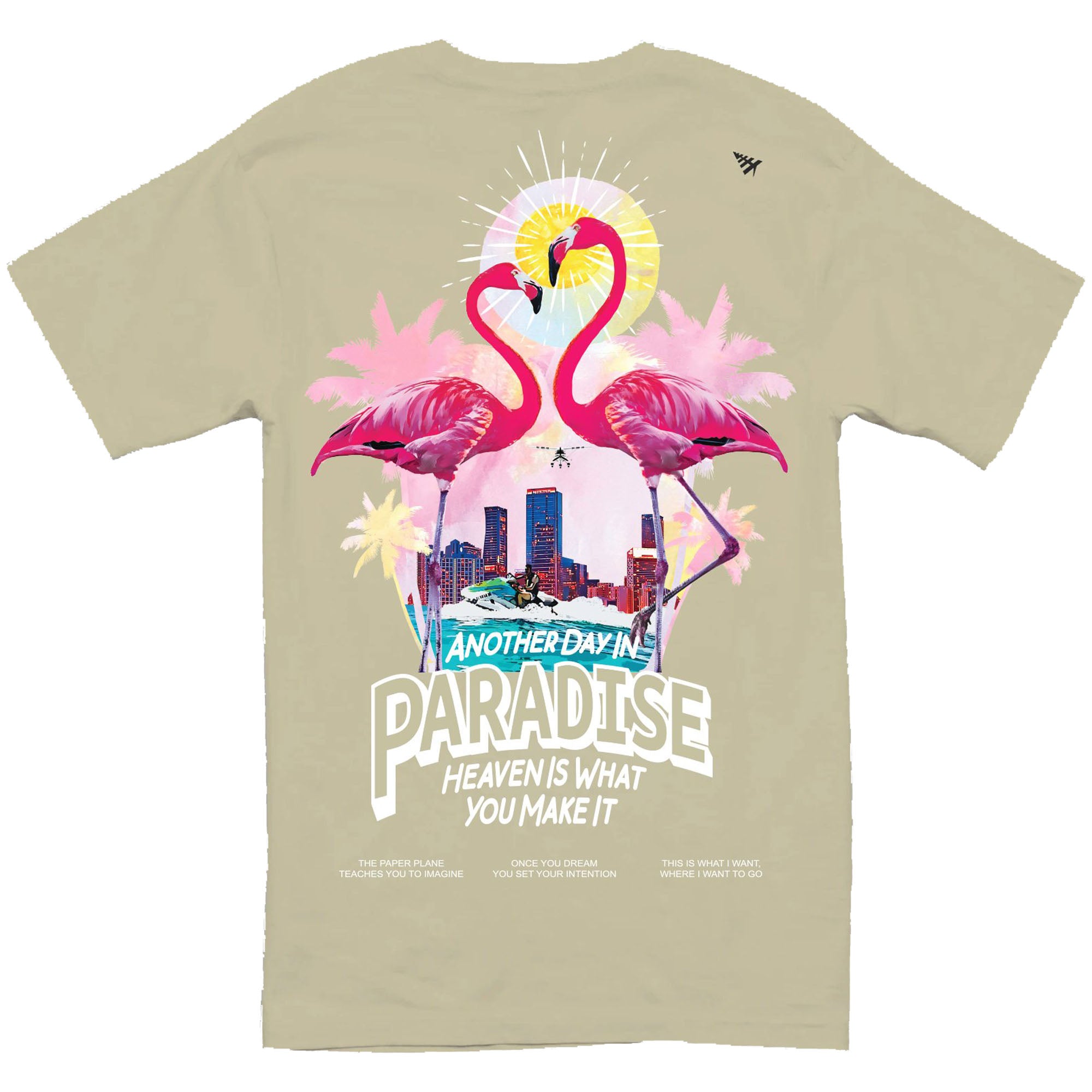 Paper Planes - Pastel Paradise Tee (foam)