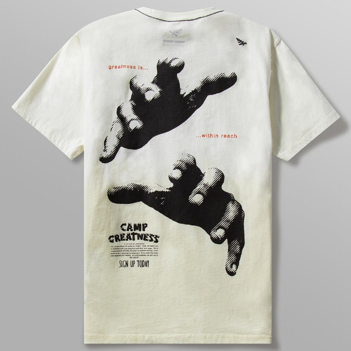 PAPER PLANES - GREATNESS WITHIN REACH TEE - IVORY