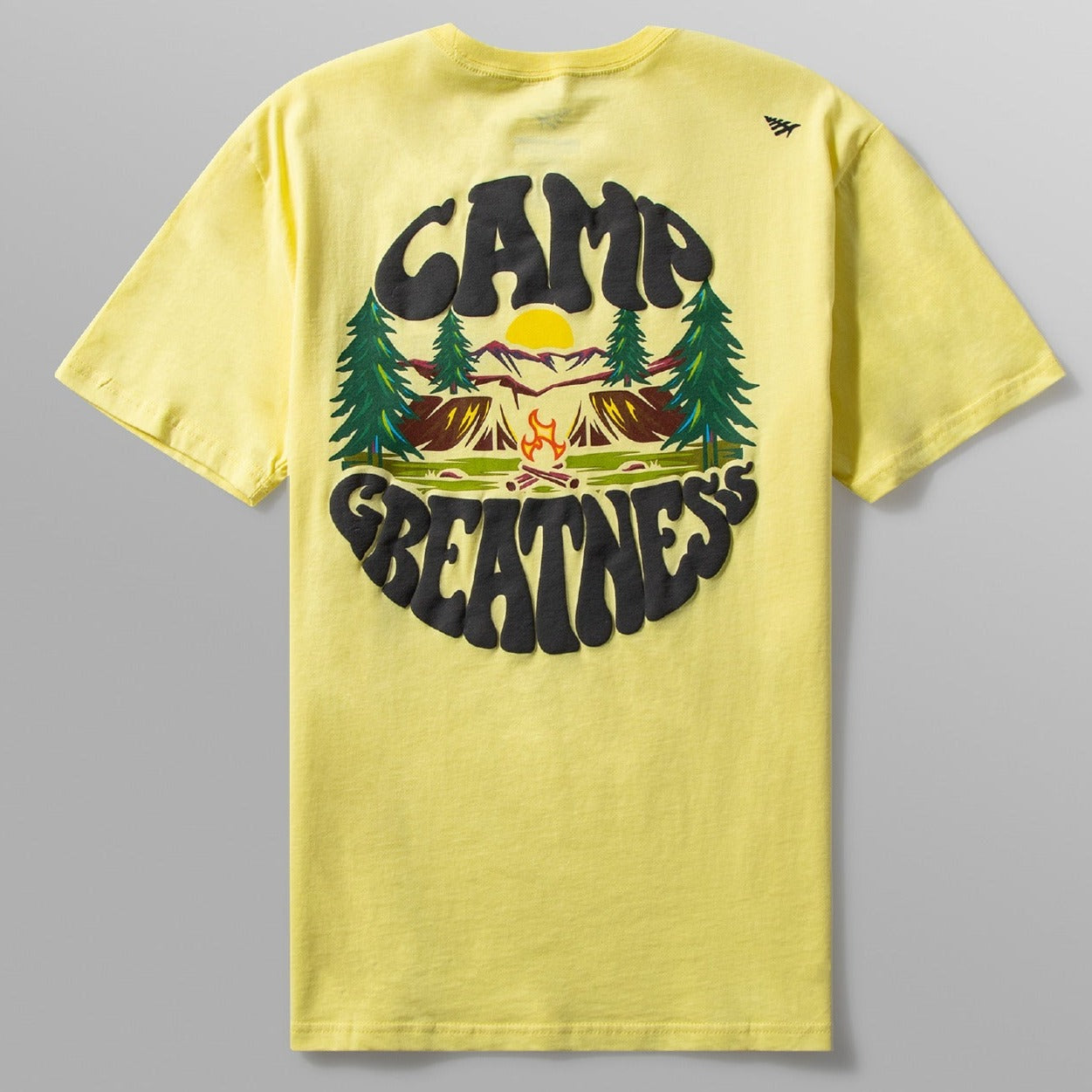 PAPER PLANES - CAMP STAFF TEE - CANARY