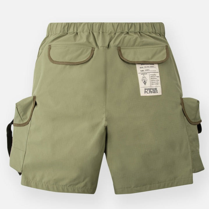 PAPER PLANES - ALICE Pack Pocket Short  - GREEN MOSS