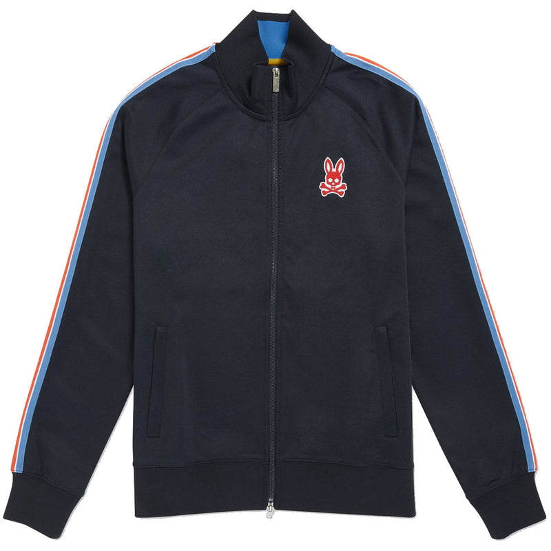 Psycho Bunny - Alston Stitched Logo Track Jacket (navy)