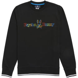 Psycho Bunny - Barbon Neon Glow Sweatshirt (black)