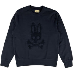 Psycho Bunny - Loop Embroidered Logo Sweatshirt (navy)