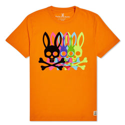 Psycho Bunny - Men's Bradley Graphic Tee (orange)