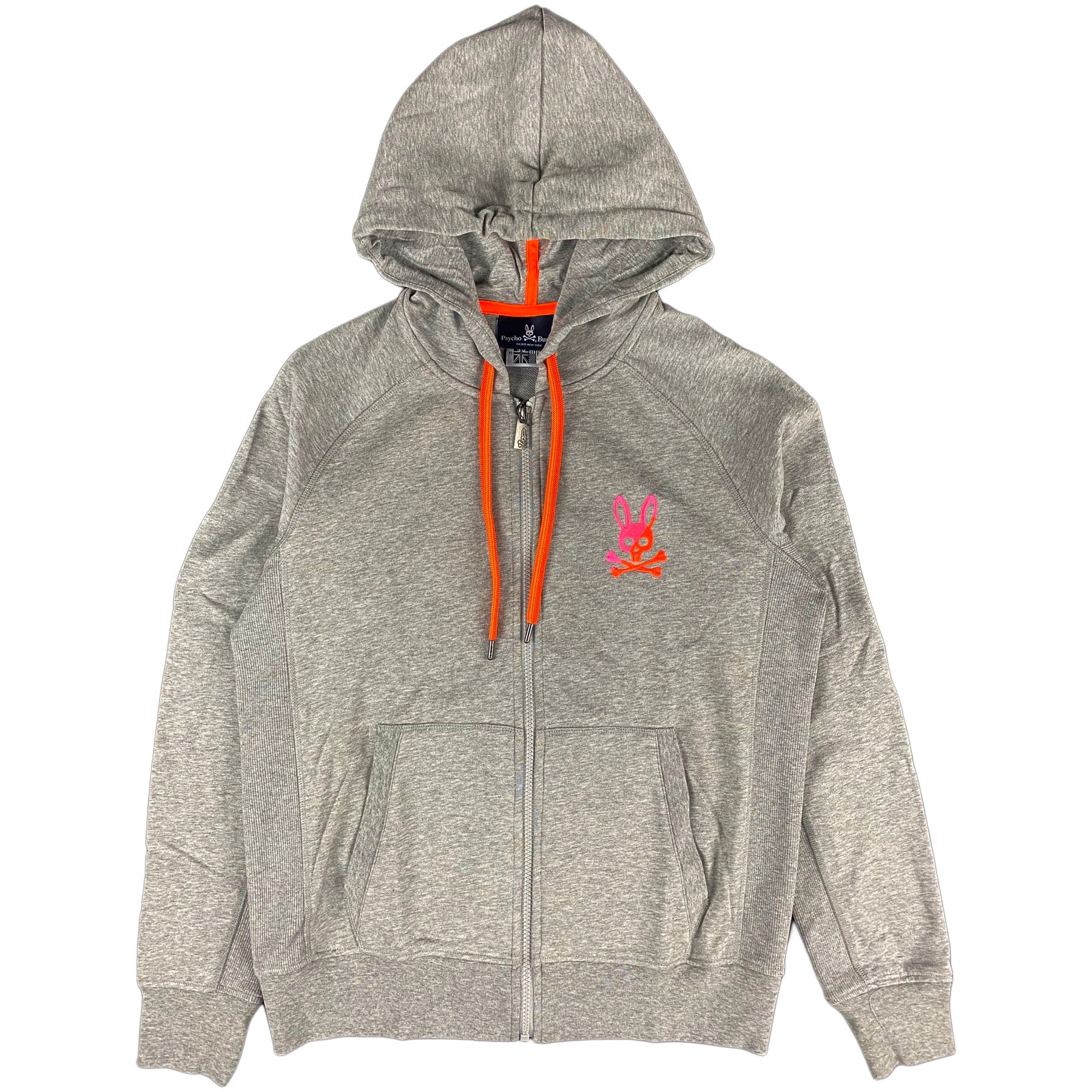 Psycho Bunny - Men's Drake Hoodie (heather grey)