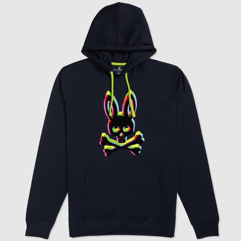 Psycho Bunny - Mens Holloway Pull Over Hoodie (navy)