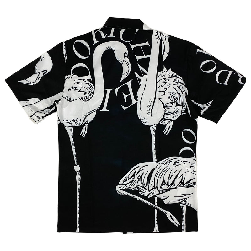 Rich Wierdo - Flamingo Silk Short Set (black)