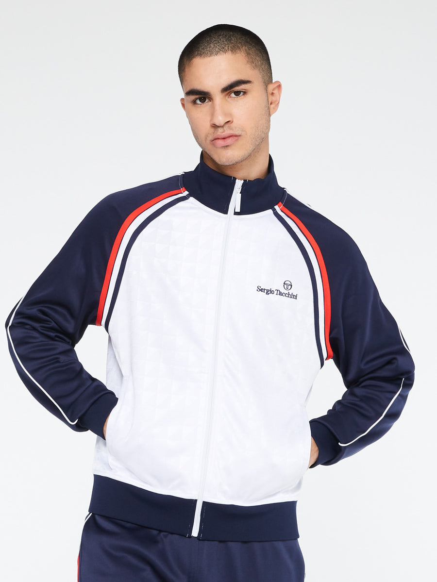 SERGIO TACCHINI - GEO TRACK JACKET - MARITIME BLUE