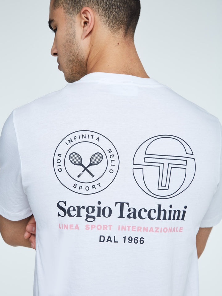SERGIO TACCHINI - LINEA SPORT TEE - WHITE