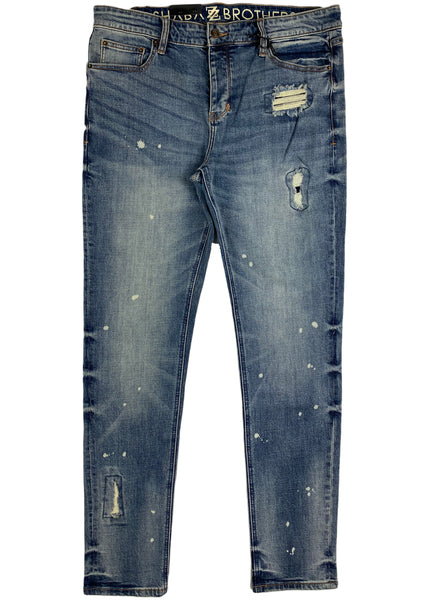 Shabazz Brothers - Uptown Jean (medium indigo) – Krispy Addicts ...