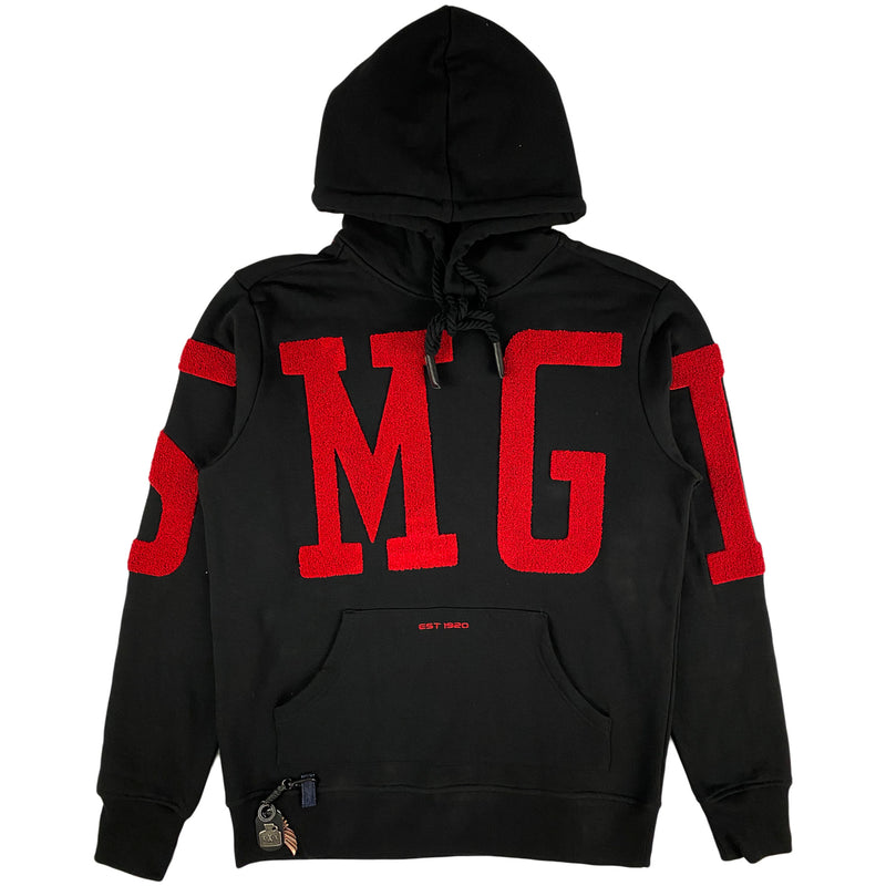 Smuggler's Moon - SMGLR Signature Hoodie Black (red)